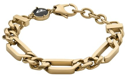 Diesel Herrenarmband in 2 Farben aus Edelstahl mit Karabinerverschluss