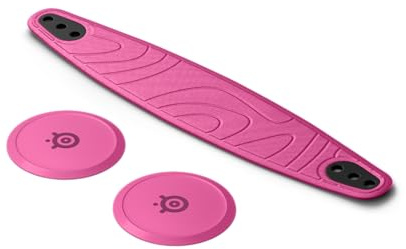 SteelSeries Nova Booster Pack -Gaming Headset Accessory - Nylon Headband - Customize with Unique Speaker Plates - Bright Pink