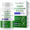 NAD+ Integratore Liposomiale 910mg, NAD+ Nicotinamide Riboside con Resveratrolo e Quercetina - 120 Capsule - Alta Biodisponibilità per Energia Cellulare e Benessere della Pelle - Formula Vegana