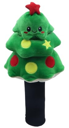 Yuemeuy Housses De Tête De Bois De Golf | Housse De Bois De Fairway De Noël,Protecteur Mignon pour Débutants Hommes Femmes Pratique Quotidienne - Hommes Femmes Débutants