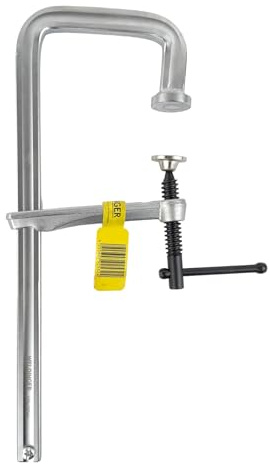 WELDINGER Ganzstahl-Schraubzwinge U-Form 120x250 mm für T- und Doppel-T-Profile