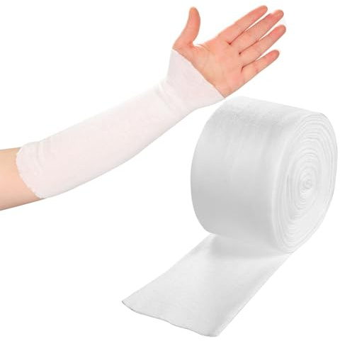 Elastische Schlauchförmige Kompressionsbandage 7.5 CM x 8 M Tube Dehnbarer Schlauch Fixierbinde für Pflaster Arm Knie