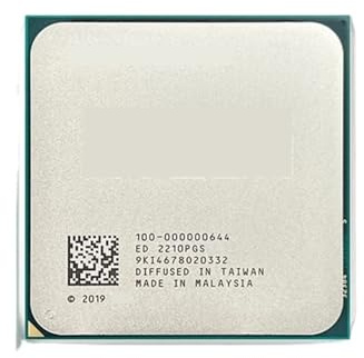 5 4500 R5 4500 3,6 GHz 6-Core 12-Thread CPU 7NM L3=8M 100-000000644 Socket AM4 ma senza dispositivo di raffreddamento