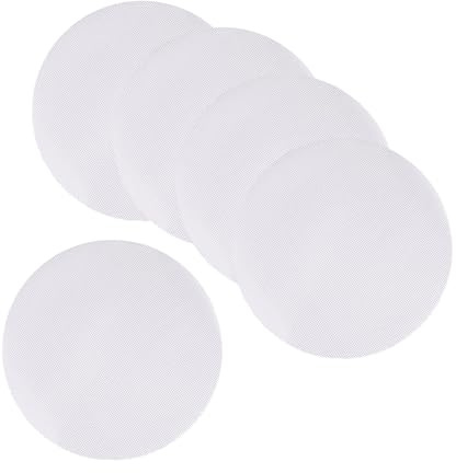 5 Pack 8 Inch 20cm Reusable Non-Stick Silicone Steamer Liners for Dumplings | Breathable mesh for even steaming, food-safe silicone, easy to clean, fits bamboo steamers, dumplings, dim sum and daily use.