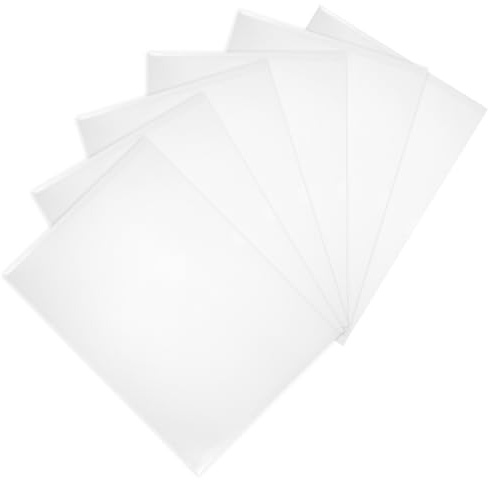 POPETPOP 10pcs A4 Plastic Document Folder with Three-Side Seal File Protector Sleeve, Portable Paper Organizer Storage for Office and Study Use