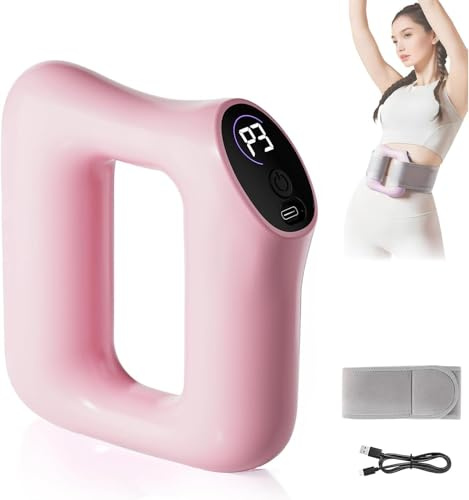 Multifunctional Full-Body Fascia Ring Adjustable Modes Electric Fascia Massager Fascia Blaster Massage Tool with 1.5m Strap for Deep Massage, Fat Burning Muscle Knot Recovery & Relaxtion Massager