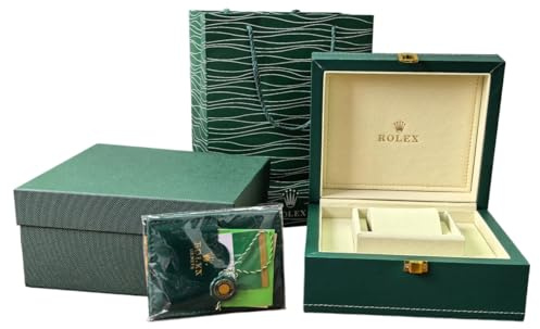 ROUHO Caja de Reloj de Madera Estuche de Reloj Individual con Cojín Suave y Forro Suave Bolsa de Transporte Incluida Uso Diario para Rolex Submariner