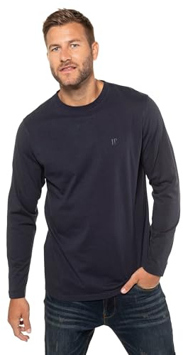 JP 1880 Langarmshirt, P&J Langarmshirt Maglia a Maniche Lunghe, Blu (Dunk E L Blau 70), XXXX-Large Uomo Uomo, Blu, 4XL