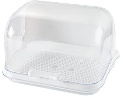 Cabilock Babyflasche Trockengestell Flasche Abtropfgestell Besteck Organizer staubdicht Abdeckung Geschirrkorb Stillflasche Aufbewahrungsbox Milchflaschen Flaschenständer Wäscheständer