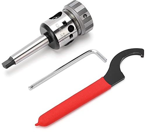 Ringfräserdorn, M5‑M20 Bohr Gewindebohrfutter Gewindebohrer Halter Werkzeug mit Morsekegel MK2 für Bohrer Ringfräser auf Bohrmaschine TC20‑MT