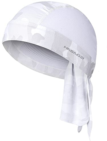 HASAGEI Sports Motorcykel Bandana, Bandana, Bandana, Bandana, Kvinnlig Sommarhatt, Cykelkeps, Elastisk, Andas, Andas, Aquamarine, One Size, Vit, one size
