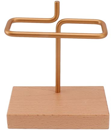 Hooleey Kaffeefilterhalter aus Holz, Handtropf-Kaffeefilterpapierständer für Zuhause, Café, Bars (HOOLEEYGvQZ-11)