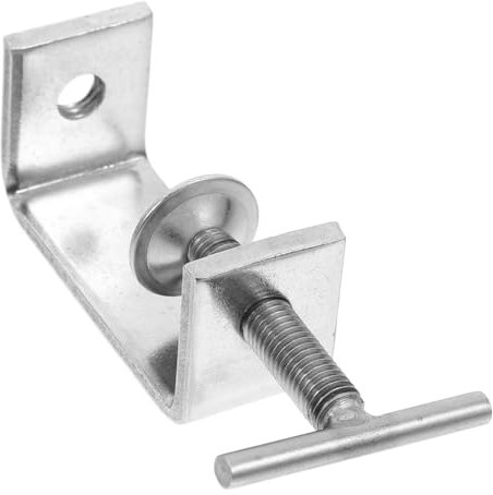ULTECHNOVO 2pcs Brick Clamp Table Mount Clamp Sturdy Metal Tool for Woodworking Heavy Duty Desk Setup