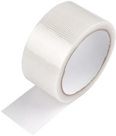 Ruban adhésif de réparation pour moustiquaire, 5 x 500 cm, autocollant, blanc, kit de réparation pour fenêtres, portes, trous de moustiquaire, adhésif puissant, étanche et durable