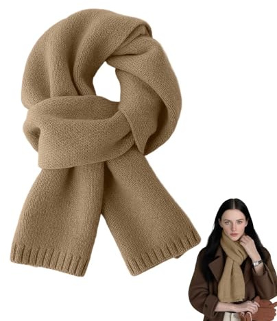 Kendwing Sciarpa Donna Invernale,Sciarpe Donna Invernali Elegante,Sciarpa Uomo Invernale Comodo e caldo 160 x 20 cm
