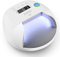 SUNUV UV Led Nail Lamp UV Light for Gel Nails with Double Power Design,4 Timer Setting, LCD Display,Painless Curing,Over-Temperature Protection SUN7
