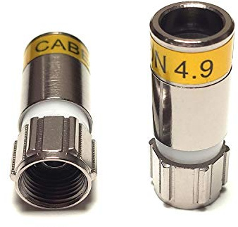 Cablecon F-56-CX3 4.9 - Conector de compresión (20 unidades)