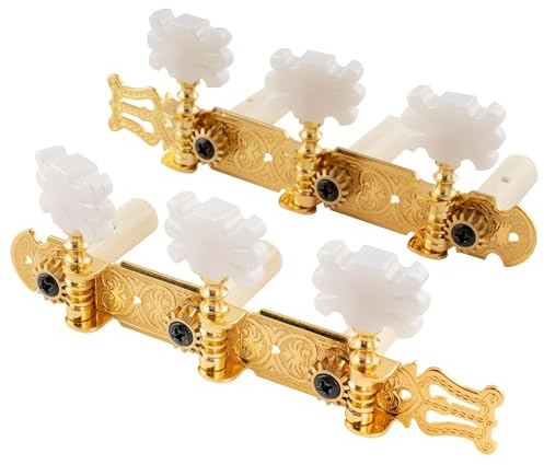 Musiclily Pro 3L3R Lyra Style Konzertgitarre Mechaniken Tuners Gold | für Klassische gitarre