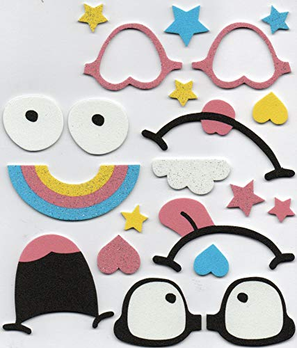 Trunki 1703496031 - Aufkleber Gesichter 0m +