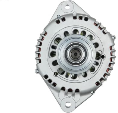 AS-PL Lichtmaschine 100A 12V mit Freilaufriemenscheibe Kompatibel mit OPEL Corsa C Schrägheck X01 1204158 136101 R1530037 | A2107S passend für Civic Astra Combo