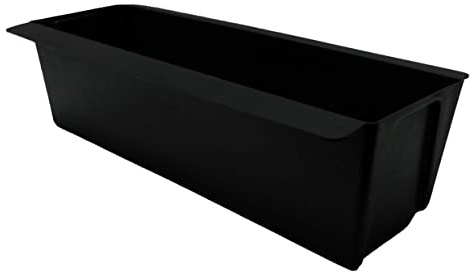 Pflanzkasten 6er Set aus Zink für Europaletten Paletten Pflanzkübel 38x13x9 cm (Kunststoff)