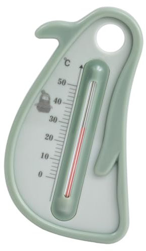 Garneck 3 Stück Wasserthermometer Cartoon Thermometer Pinguin Pool Badezimmer Badewannen Temperaturmesswerkzeug