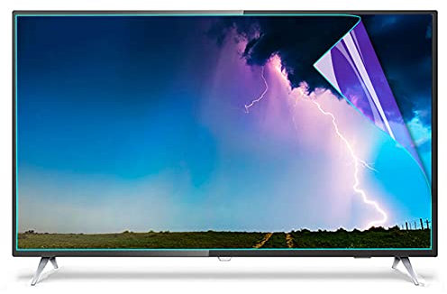 Schermo protettivo BTV con cornice a morsetto Sche Pellicola protettiva for schermo TV antiblu for una varietà di modelli, antiriflesso/antigraffio/antiriflesso, for LCD LED OLED 4K HDTV(32(698*392mm