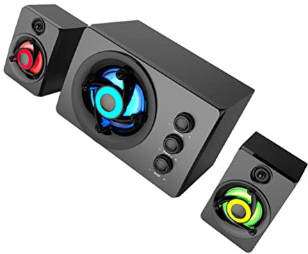 HOMSFOU Altoparlanti Stereo Cavità in Legno Per Bassi Cassa Acustica Per Audio Surround e Musica Lossless