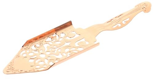 BESTOYARD Absinthe Dripper Spoon Stainless Steel Rose Gold Multi-use Cube Sugar Filter Scoop Bar Accessory for Absinthe Preparation