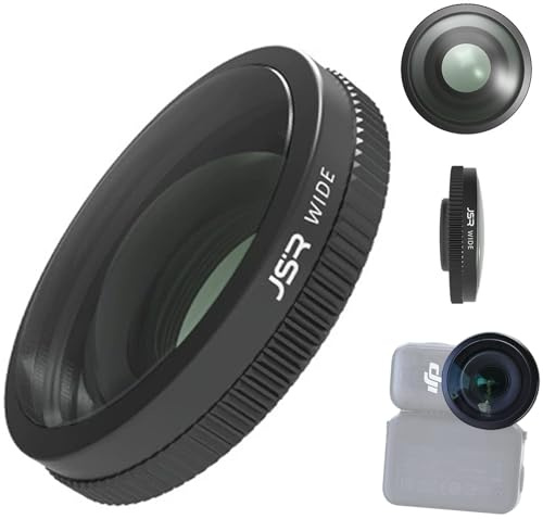 Honbobo Objectif Grand Angle for DJI Osmo Nano Filtre d'objectif Lentille Filtre Wide Angle Lens Accessoires pour DJI Osmo Nano