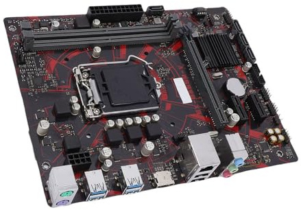 Bewinner EX B365M V Motherboard, M ATX LGA 1151-Sockel für CPU der 9. und 8. Generation mit 2 DDR4-Steckplätzen, 4 III-Anschlüssen, Onboard-Gigabit-Ethernet 8-Kanal-Sound, für
