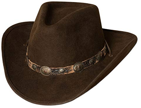 Stars & Stripes Western Filzhut EL Dorado (59 cm) Braun