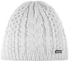 Eisbär Mütze Damen Afra - Merino Wollmütze für Frauen - mit Fleece schützt vor Kälte und Wind - weiche Strickmütze mit Zopfmuster - die Haube für Immer aus Österreich