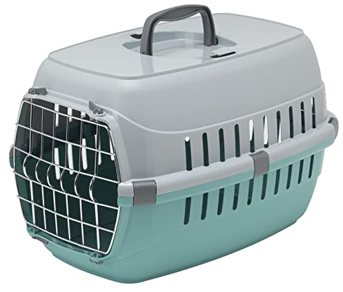 CAT CENTRE Pet Transport Carrier, Cat Dog Kitten Puppy Travel Box Cage | Animal transport carrier, pet travel cage, cat carrier box, dog puppy kitten transport crate
