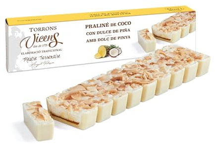 T. PRALINE DE COCO CON DULCE DE PIÑA 300GR ESTUCHE
