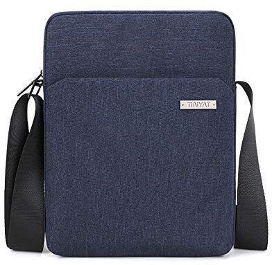 FANDARE Ultraleicht Umhängetasche Herren Schultertasche Männertasche Multi-Tasche Messenger-Bags Arbeitstasche Kuriertasche Crossbody Bag Hängetasche Reisetaschen Freizeit Arbeit Messenger Bag Blau