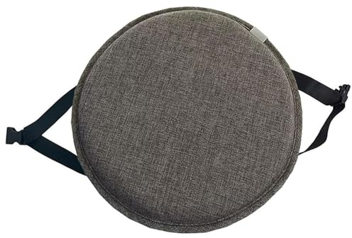 uyeoco Cuscino rotondo per sedia, spessore 3cm, Set di 1/2/4 cuscini rotondi per sedie da pranzo per esterni, interni, giardino, patio, cucina (Color : 2#, Size : 1PCS_30CM/11.8INCH)