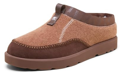 Sorel Byways Mule, Felt Upper, Suede Mudguard, Faux Fur Lining, Removable EVA Footbed, Moulded Ground Contact EVA - Men's