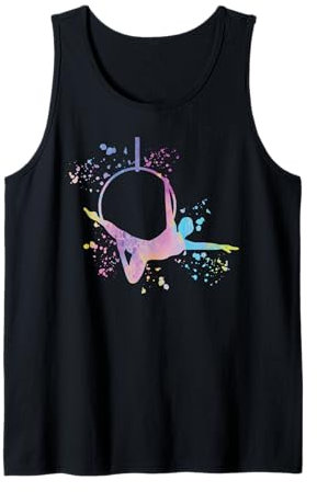 Aerialist Colorsplash Aerial Ring Kinder Lyra Aerial Hoop Tank Top