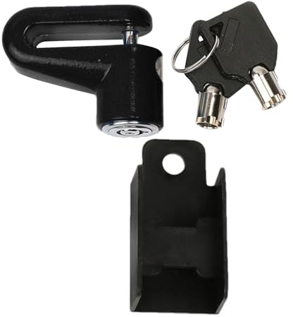 Blocco del freno del motociclo blocco del disco resistente per scooter blocco ruota in acciaio impermeabile antifurto per moto bici scooter elettrico bici scooter elettrico