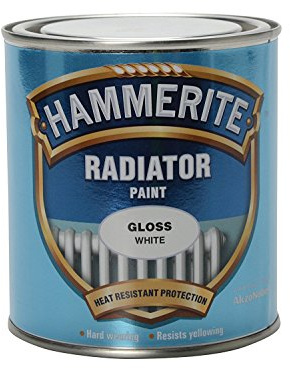 Hammerite 2 X REG500 500ml Radiator Paint - Gloss White