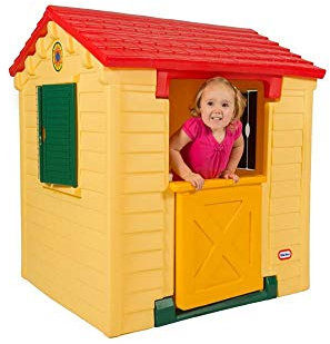 Little Tikes Mein Erstes Spielhaus - Kindergartenhaus in Primärfarben - für Drinnen und Draußen - für Kinder ab 3 Jahre