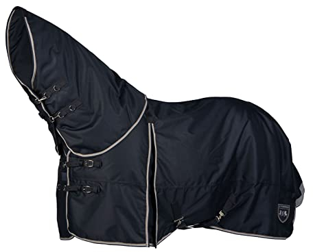 B Vertigo Georgina Leichte Regendecke mit abnehmbarem Halsteil, 150g, Blau, 155