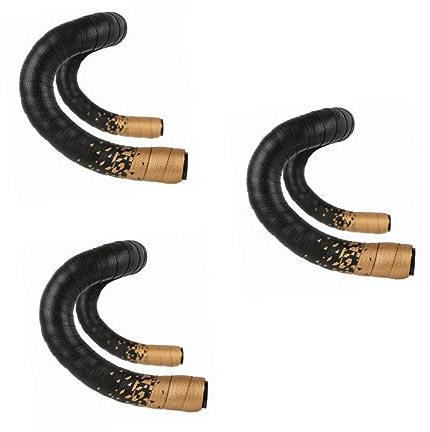 BESPORTBLE 3 Paare Lenkerbänder Für Fahrräder Lenkergriff Lenkerumhüllung Rennrad-lenkerband Lenkerband Aus Kork Umwickeln Rad Griff Wickel Für Rennräder Gurt Fahrrad