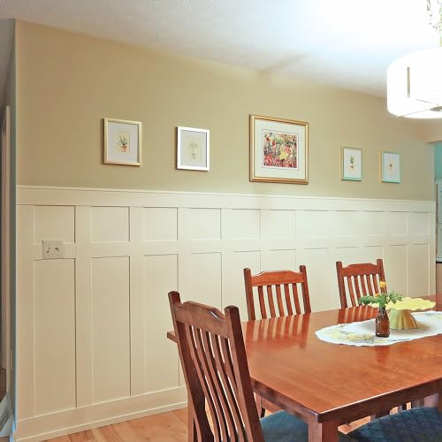 Real Wood Board and Batten Wainscoting Kit, Easy Installation, Real American Hardwood, The Millwork Outlet