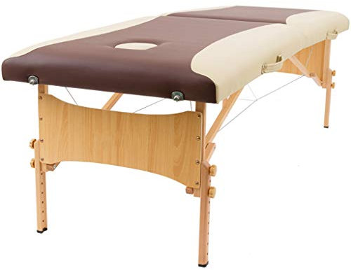 CAFIEDR Spa-Tische, 2-Fach tragbar, Massageliegen, leicht, für Schönheit, Physiotherapie, Tattoo, Bett, Zuhause, tragbares Couchbett