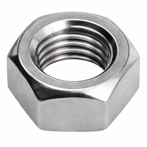 Sechskantmuttern M5 (DIN 934) | Edelstahl A2 V2A Inox rostfrei | Standard Sechskant Mutter | 1000 Stück