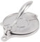 Jectse Presse-Tortilla, Tortillera Pataconera, Presse-Tortilla à la Farine, Quesadilla Maker, pour la Fabrication de Galettes de Tarte à Pizza (16 cm Argent)