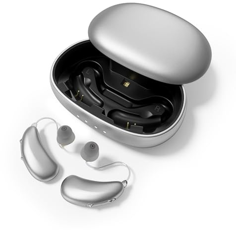NEARITY HearPod Pro, geräuschunterdrückendes Bluetooth-Gerät, Wiederaufladbar, 5 Hörmodi, Leichtgewicht, hilft bequem beim Hören, Fernsehen, Gesprächen für Senioren und Erwachsene