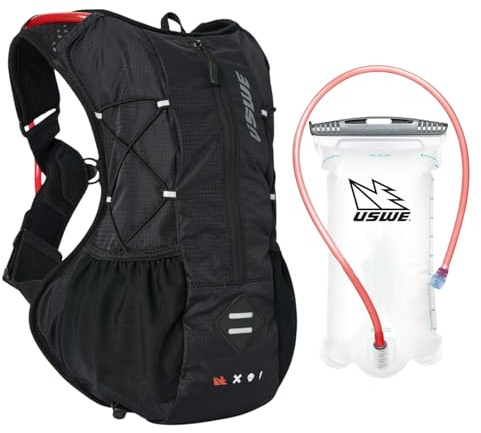 USWE Outlander XC Trinkrucksack, Laufen, Wandern, Trinkrucksack mit Wasserblase (1,5 l/1,417.5 g), Hydropack für Damen und Herren, Rucksackausrüstung & Ausrüstung für Radfahren, MTB